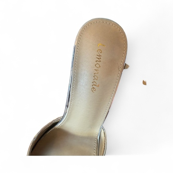 Lemonade Metallic Bow Strap Heels – Size 8.5 - Picture 2 of 14